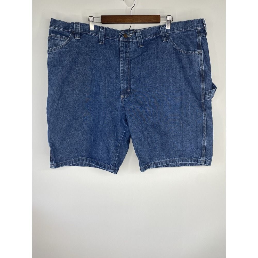 Wrangler Carpenter Mens' Denim Shorts Blue Size 48 64WC6DI